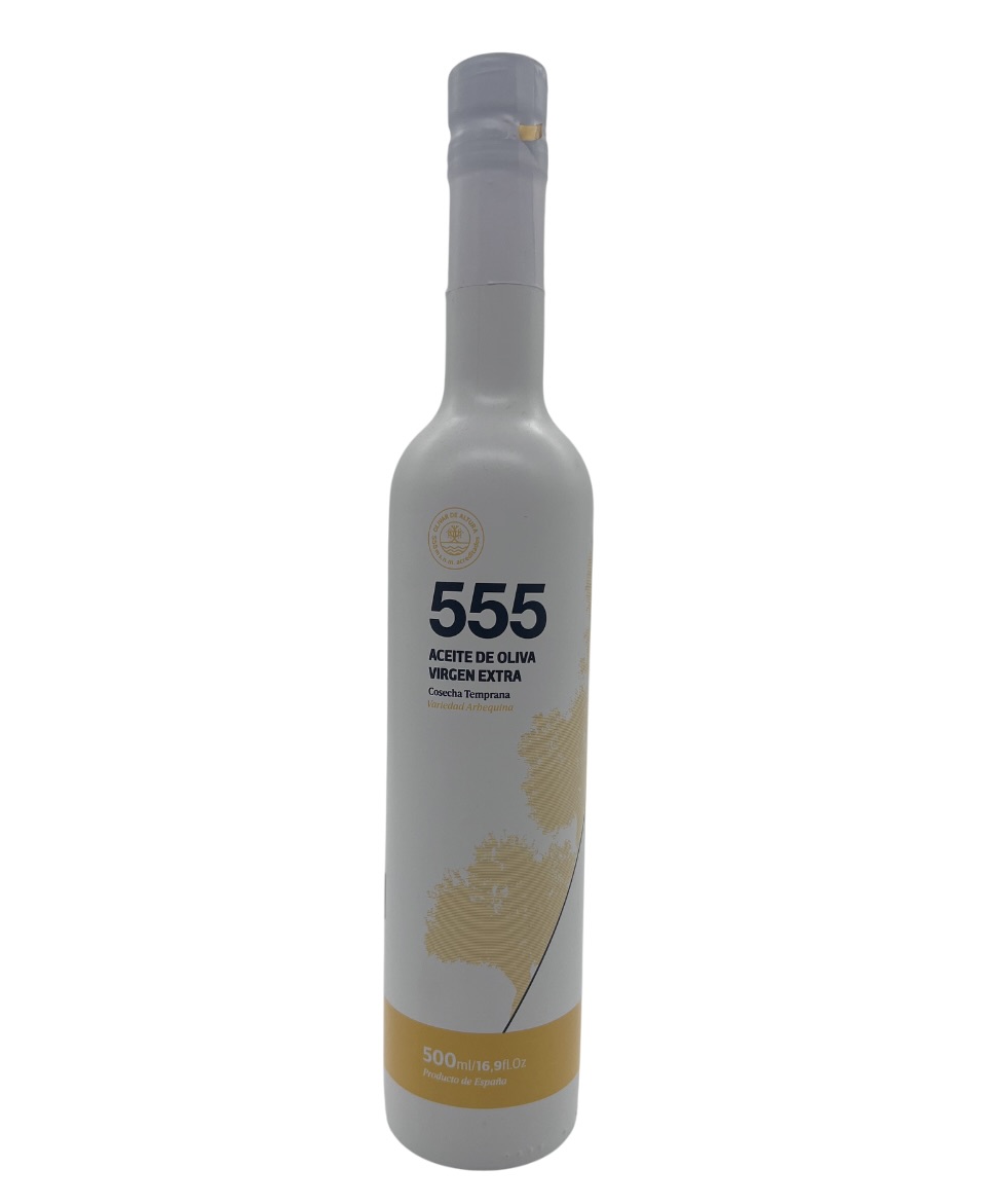 555_arbequina_evoo_500ml_olive_oil.jpeg 555 Arbequina EVOO 500ML Olive Oil