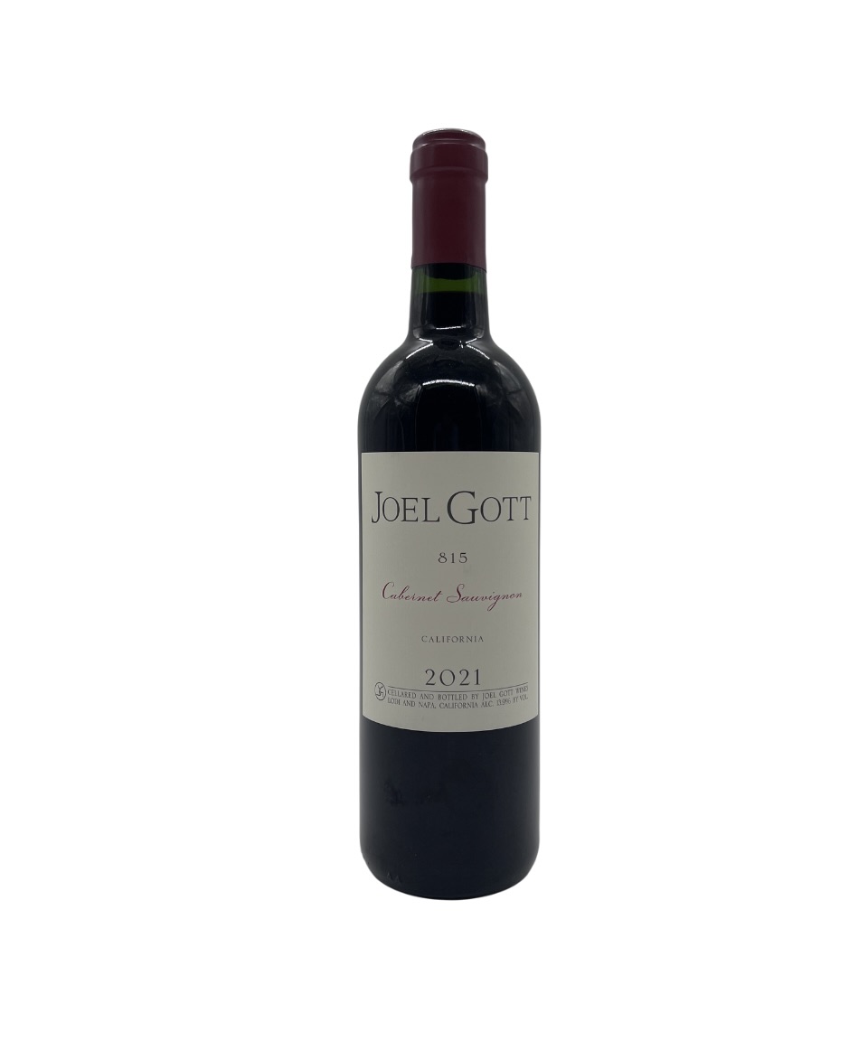2021 Joel Gott 815 Cabernet Sauvignon