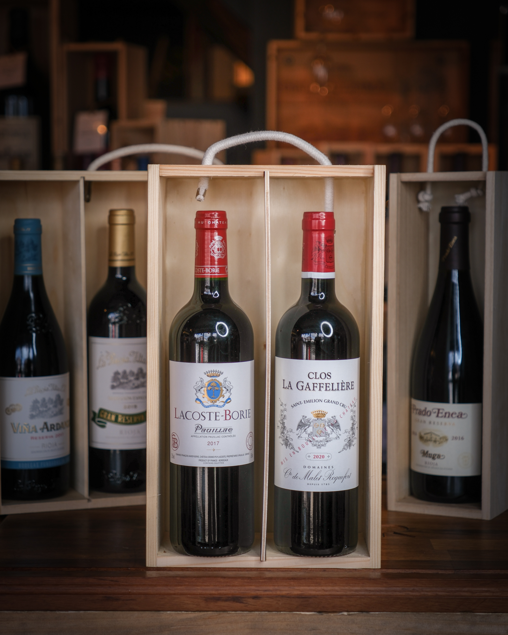 2 Bottle Bordeaux Gift Box