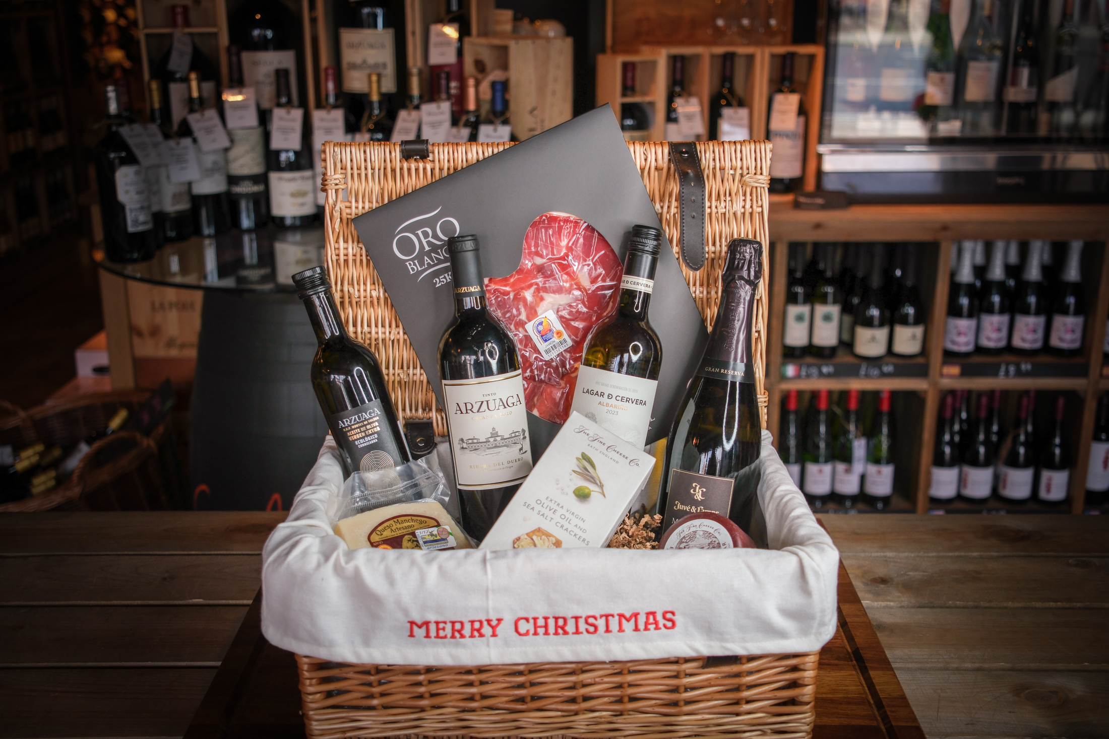 Silver Christmas Hamper
