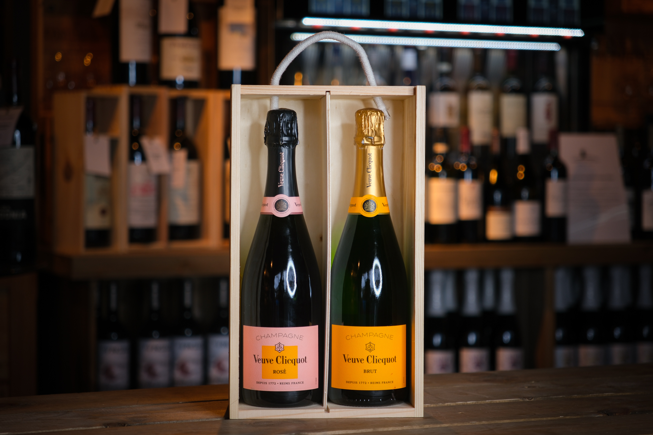 2 Bottle Champagne Gift Box